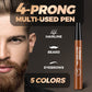 4-Prong Multi-Used Pen