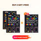 Creative Rainbow Scratch Art Notebook