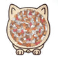 ⏳Limited-time 50% off⏰135-Piece Morandi-Colored Cat Shaped Wooden Jigsaw Puzzle😸
