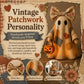 🔥2026 New Sale 50% OFF✨🍂👻 Lighted Vintage Patchwork Ghost