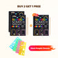 Creative Rainbow Scratch Art Notebook