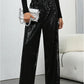 💖HOT SALE 50% OFF🥰Women's Sequin Sparkle Wide Leg Pants with Elastic Waistband
