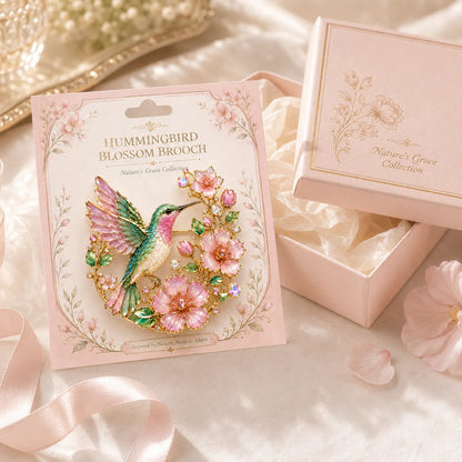 🌞New arrival Only 7.99 💕50K+SOLD💕The Hummingbird Blossom Brooch: A Timeless Gift of Hope & Renewal
