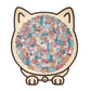 ⏳Limited-time 50% off⏰135-Piece Morandi-Colored Cat Shaped Wooden Jigsaw Puzzle😸