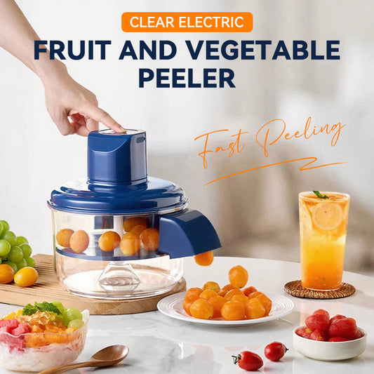 🍇Transparent Electric Fruit and Vegetable Peeler🧄