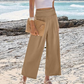 🎁Free Gift  🎁  🌸Hot Sale-50% Off💃Women's Casual High-Waisted Straight-Leg Cropped Pants