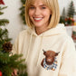 🐮 50% OFF!!🎁Cute Highland Cow Cozy Fleece-Lined Hooded Sweatshirt