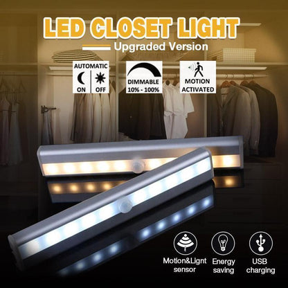 🔥2025 Hot Sale 49% Off🔥LED Smart Magnetic Human Body Sensor Light
